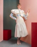 Taffeta and Sequin Embellished Blouse - Image 2