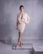 Shimmering Crepe Georgette Top - Image 3