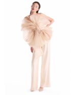 Fluid Voluminous Bloom, Gold Sequined corset - Image 4