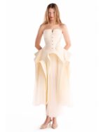 Cream Drift Layered Skirt - Image 5