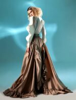 Gold Taffeta Skirt - Image 4